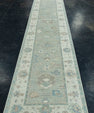 Turkish Oushak Runner Rug 2'10" x 14'2" #17940