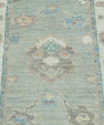 Turkish Oushak Runner Rug 2'10" x 14'2" #17940