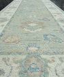 Turkish Oushak Runner Rug 2'10" x 14'2" #17940