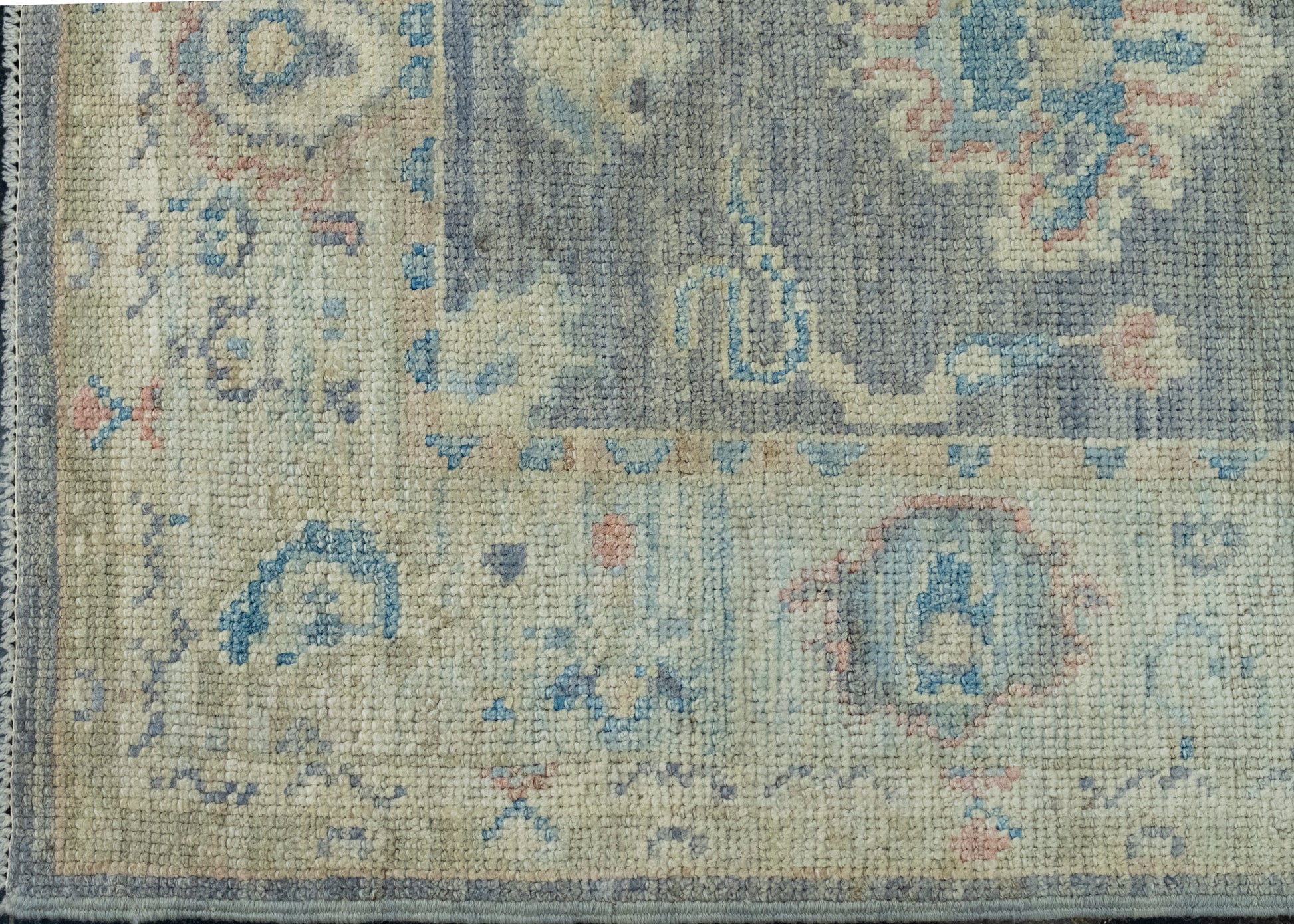 Turkish Oushak Runner Rug 2'10" x 14' #17830