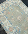 Turkish Oushak Runner Rug 2'9" x 14'1" #17706