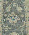 Turkish Oushak Runner Rug 2'9" x 14'2" #17875