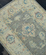 Turkish Oushak Runner Rug 2'9" x 14'2" #17875