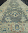 Turkish Oushak Runner Rug 2'9" x 14'2" #17875