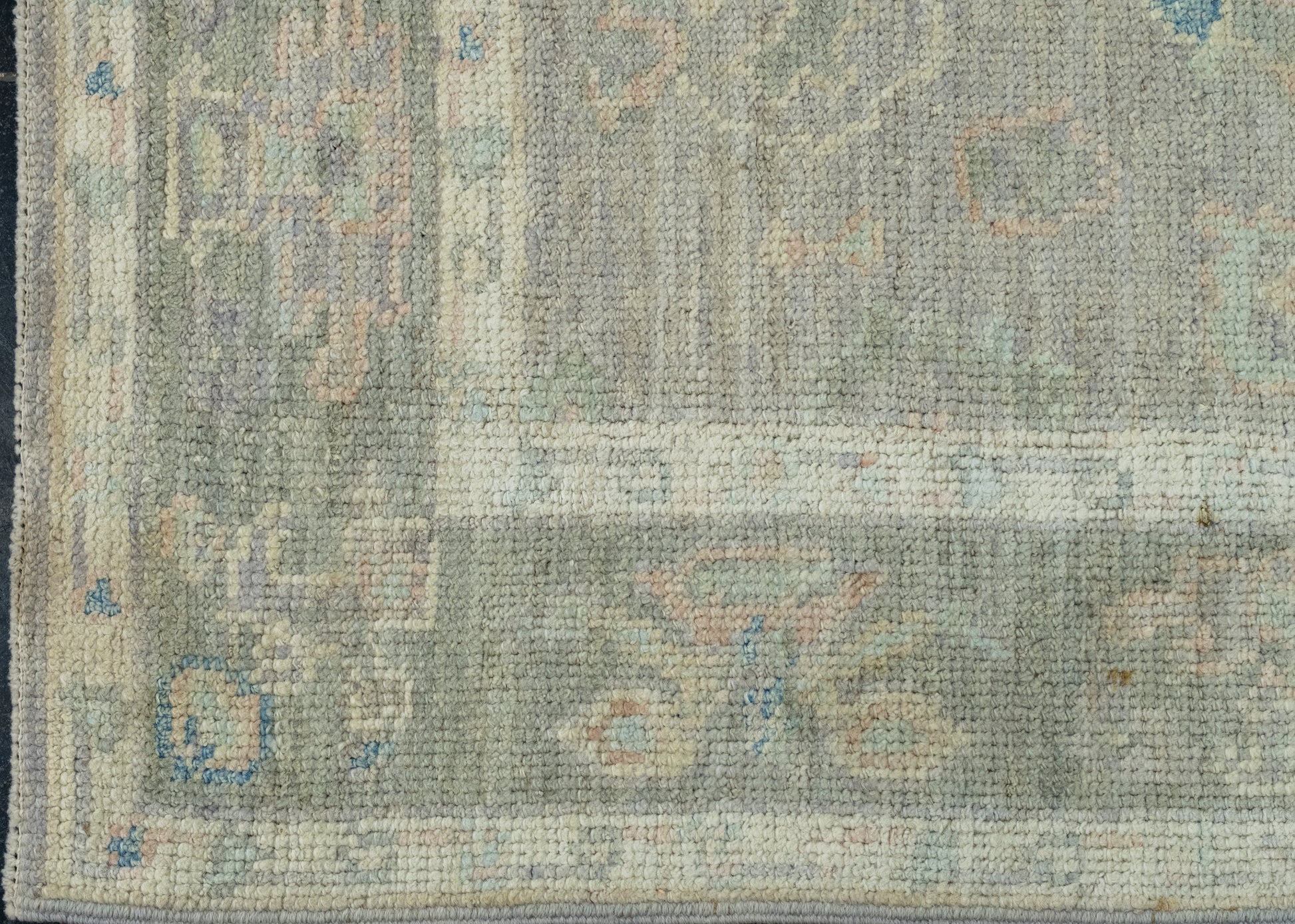 Turkish Oushak Runner Rug 2'10" x 14' #17813