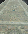 Turkish Oushak Runner Rug 2'10" x 14' #17813