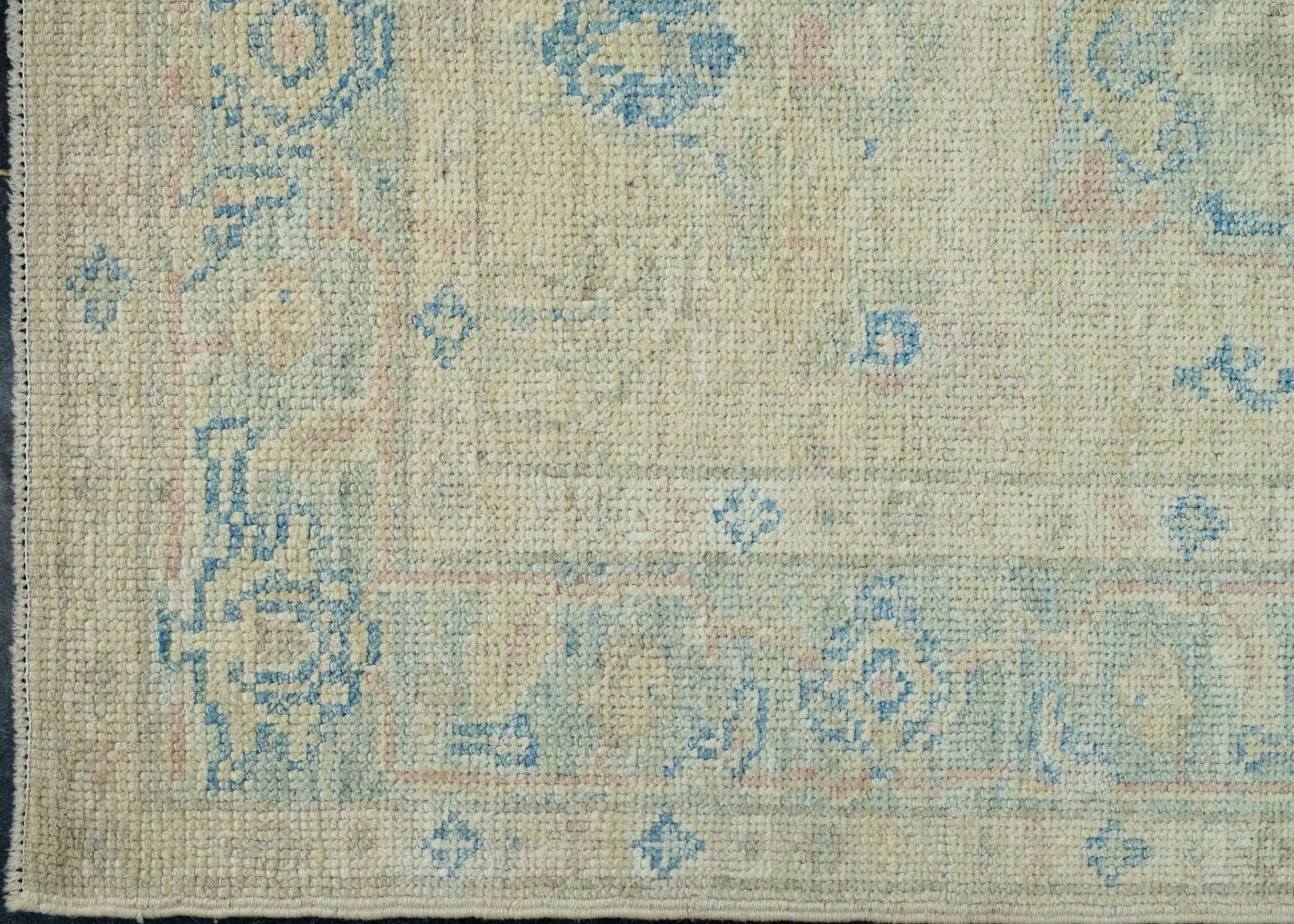 Turkish Oushak Runner Rug 3' x 14'6" #17920