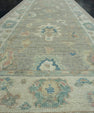 Turkish Oushak Runner Rug 2'9" x 14' #17918