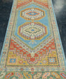 Turkish Oushak Runner Rug 3' x 7'8" #17002