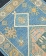 Turkish Oushak Runner Rug 2'11" x 6'6" #17176