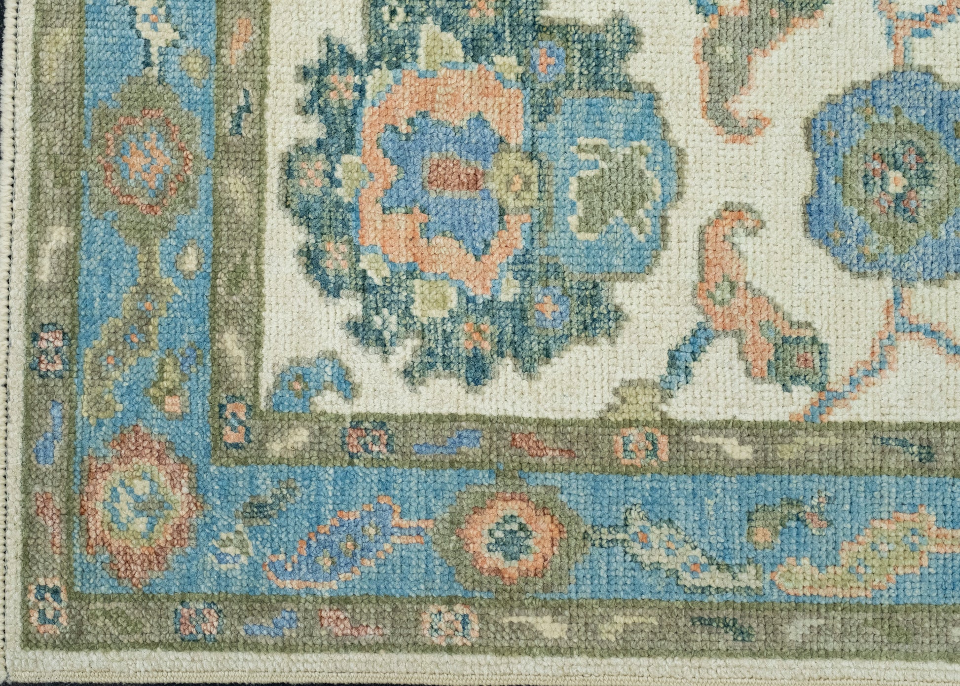 Turkish Oushak Runner Rug 2'4" x 6' #17070