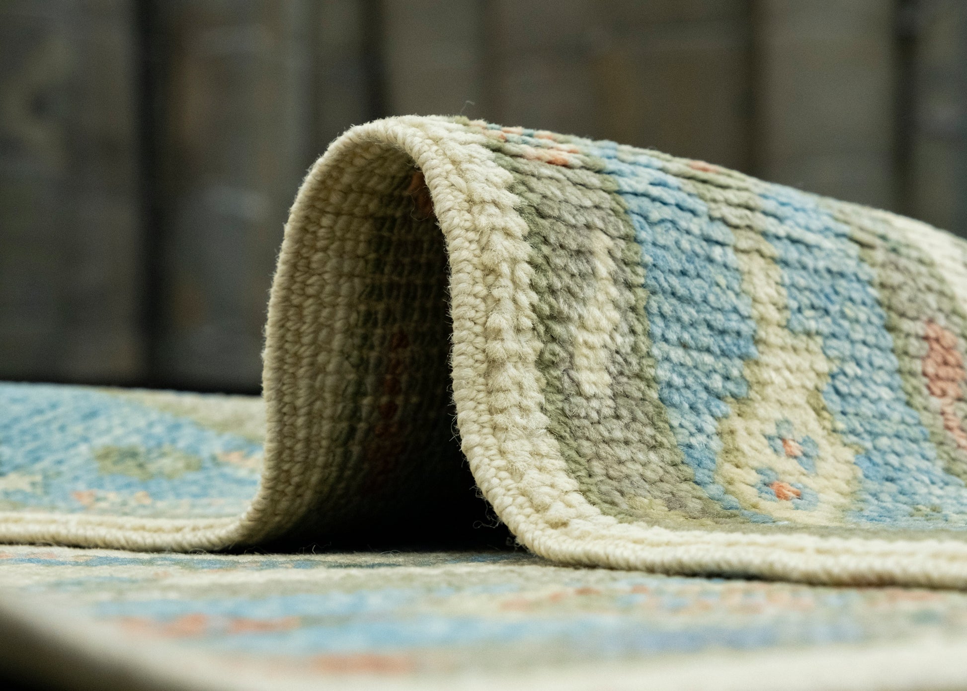 Turkish Oushak Runner Rug 2'4" x 6' #17070