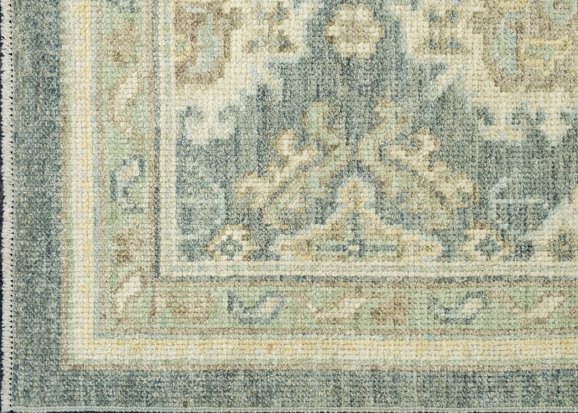 Turkish Oushak Runner Rug 2'10" x 8' #17528