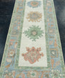 Turkish Oushak Runner Rug 2'8" x 6'6" #17520