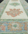 Turkish Oushak Runner Rug 2'8" x 6'6" #17520