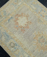 Turkish Oushak Runner Rug 2'11" x 6'7" #17541