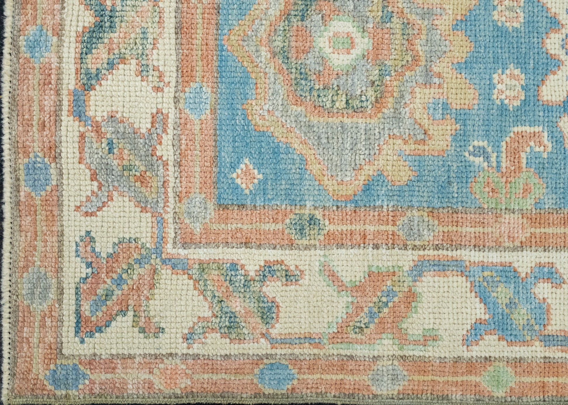 Turkish Oushak Rug 2'7" x 5'10" #17660