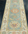 Turkish Oushak Runner Rug 2'8" x 6'2" #17423