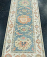 Turkish Oushak Runner Rug 2'3" x 5'8" #17274