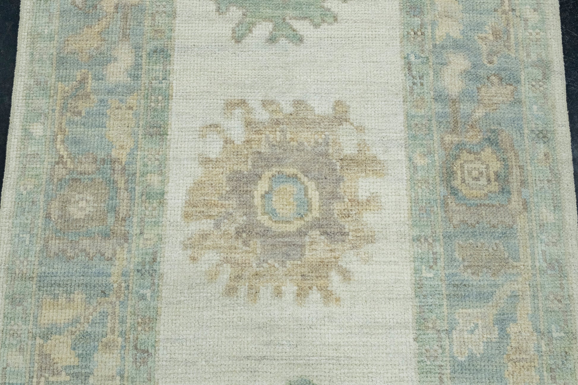 Turkish Oushak Runner Rug 2'9" x 6'8" #17511