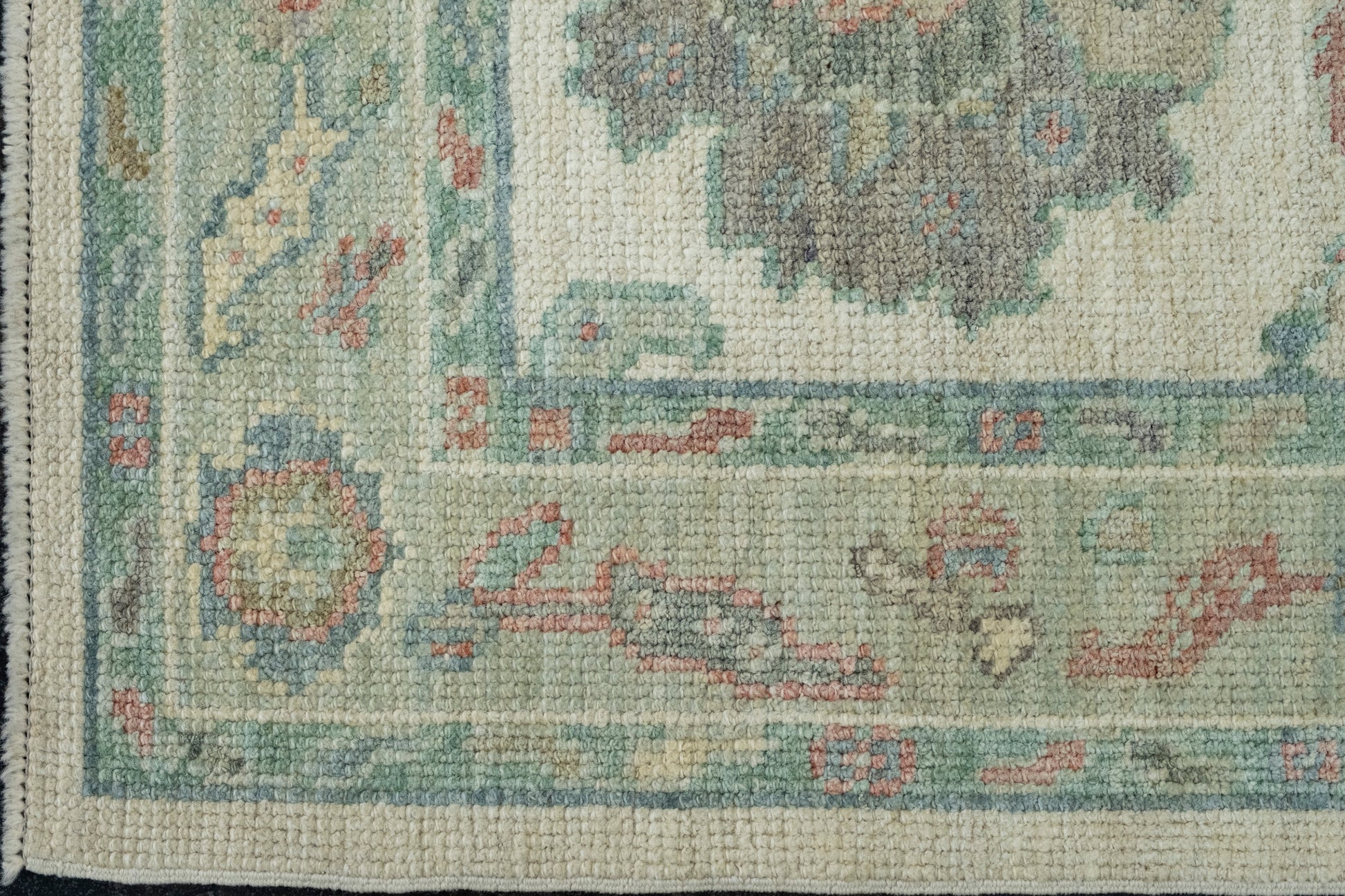 Turkish Oushak Runner Rug 2'5" x 8' #17401