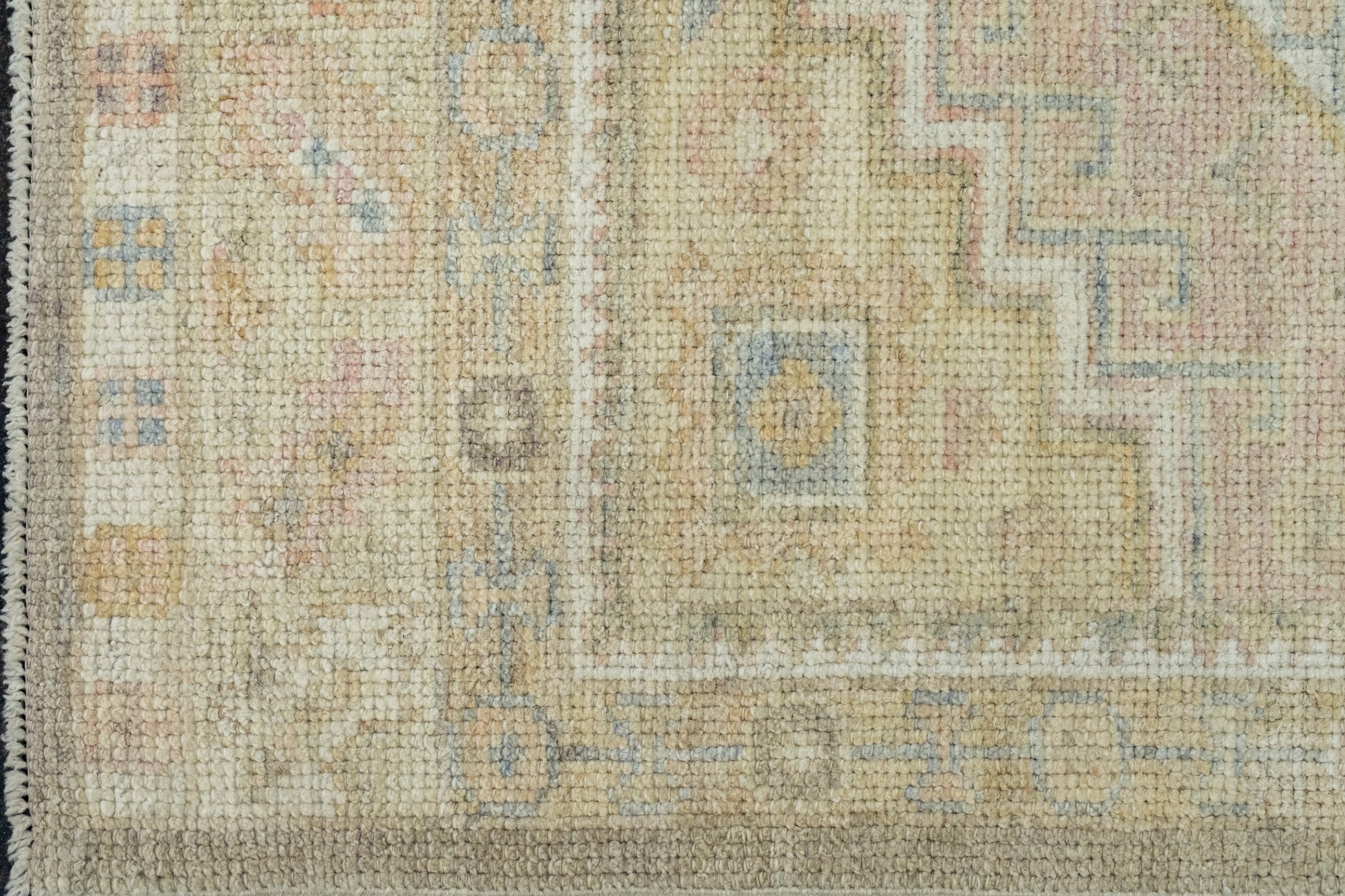 Turkish Oushak Runner Rug 3'1" x 7'5" #17500