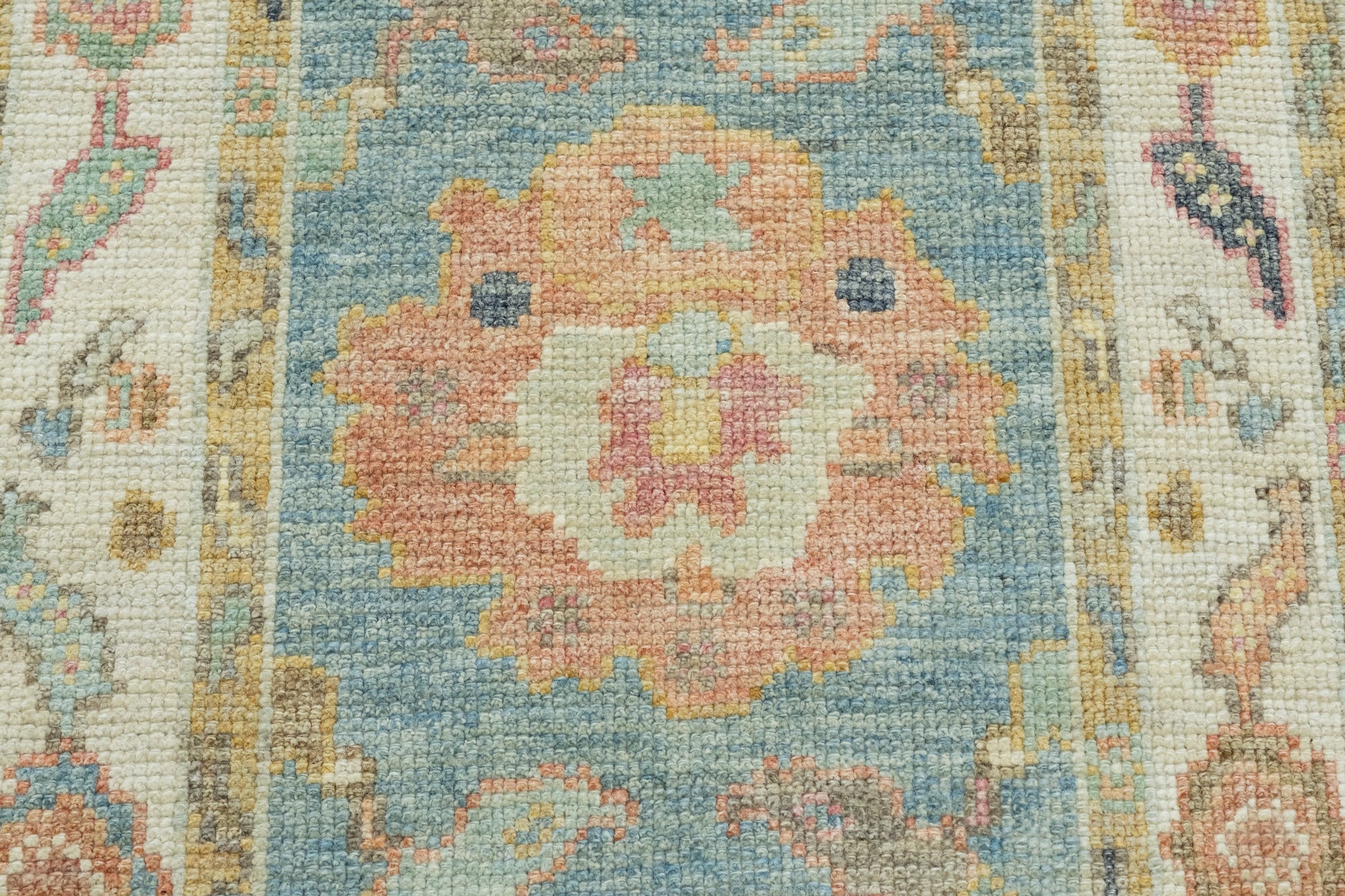 Turkish Oushak Runner Rug 2'2" x 6' #17319
