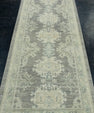 Turkish Oushak Runner Rug 2'10" x 8'2" #17383