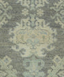 Turkish Oushak Runner Rug 2'10" x 8'2" #17383