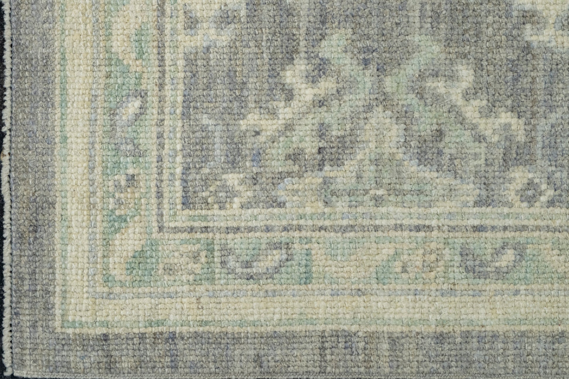 Turkish Oushak Runner Rug 2'10" x 8'2" #17383