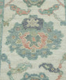 Turkish Oushak Runner Rug 2'6" x 10' #17454