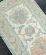Turkish Oushak Runner Rug 2'6" x 10' #17454