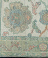 Turkish Oushak Runner Rug 2'6" x 10' #17454