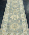 Turkish Oushak Runner Rug 2'8" x 8'10" #17140