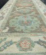 Turkish Oushak Runner Rug 2'9" x 8'2" #17501