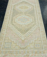 Turkish Oushak Runner Rug 3' x 7'8" #17503