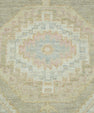 Turkish Oushak Runner Rug 3' x 7'8" #17503