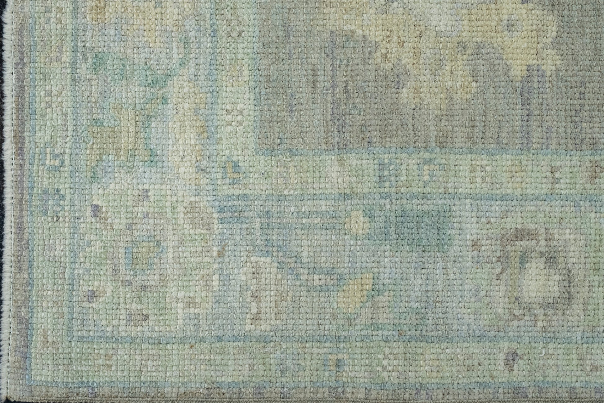 Turkish Oushak Runner Rug 2'11" x 8'7" #17451