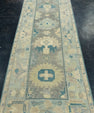 Turkish Oushak Runner Rug 2'9" x 9'5" #17211