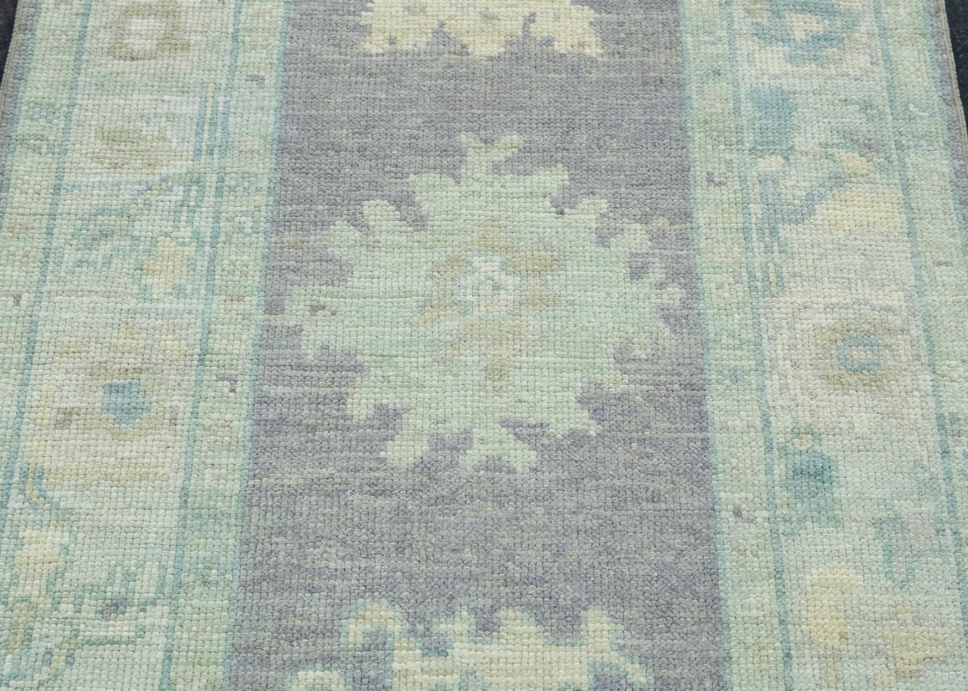 Turkish Oushak Runner Rug 2'11" x 8'7" #17458