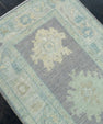 Turkish Oushak Runner Rug 2'11" x 8'7" #17458