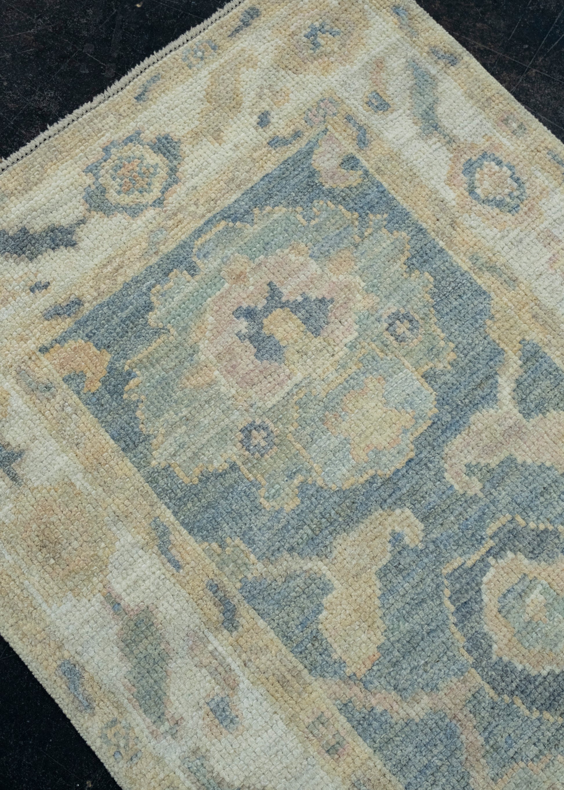 Turkish Oushak Runner Rug 2'3" x 6'7" #17513