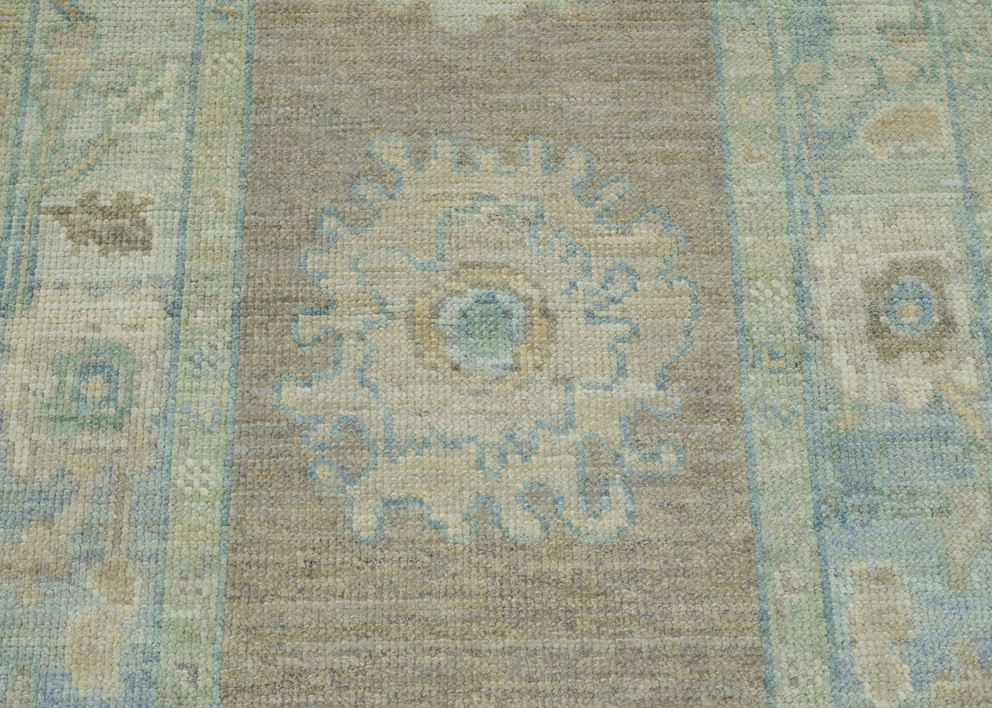 Turkish Oushak Runner Rug 2'9" x 6'10" #17531