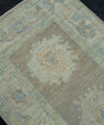 Turkish Oushak Runner Rug 2'9" x 6'10" #17531