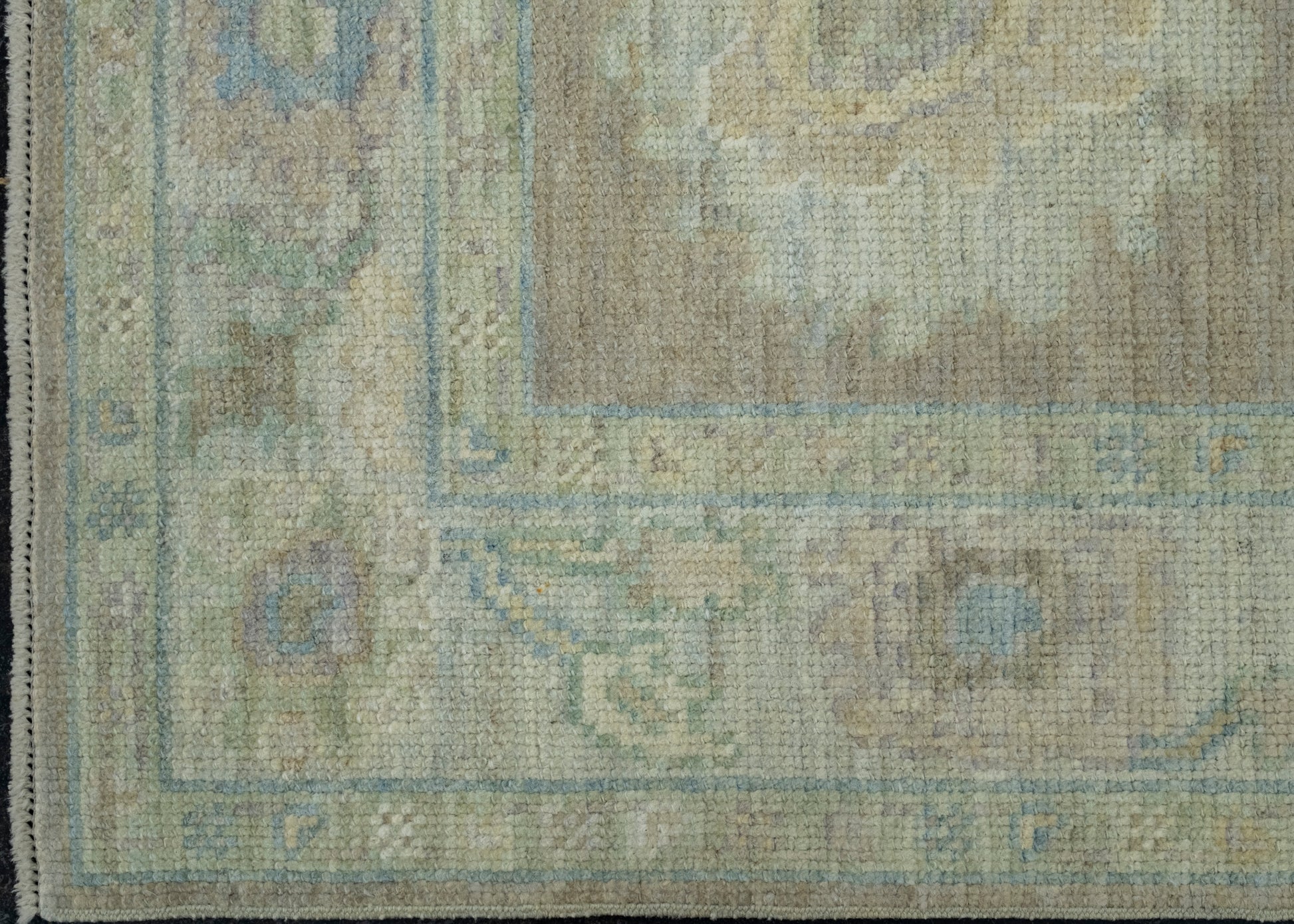 Turkish Oushak Runner Rug 2'9" x 6'10" #17531