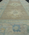 Turkish Oushak Runner Rug 2'9" x 6'10" #17531