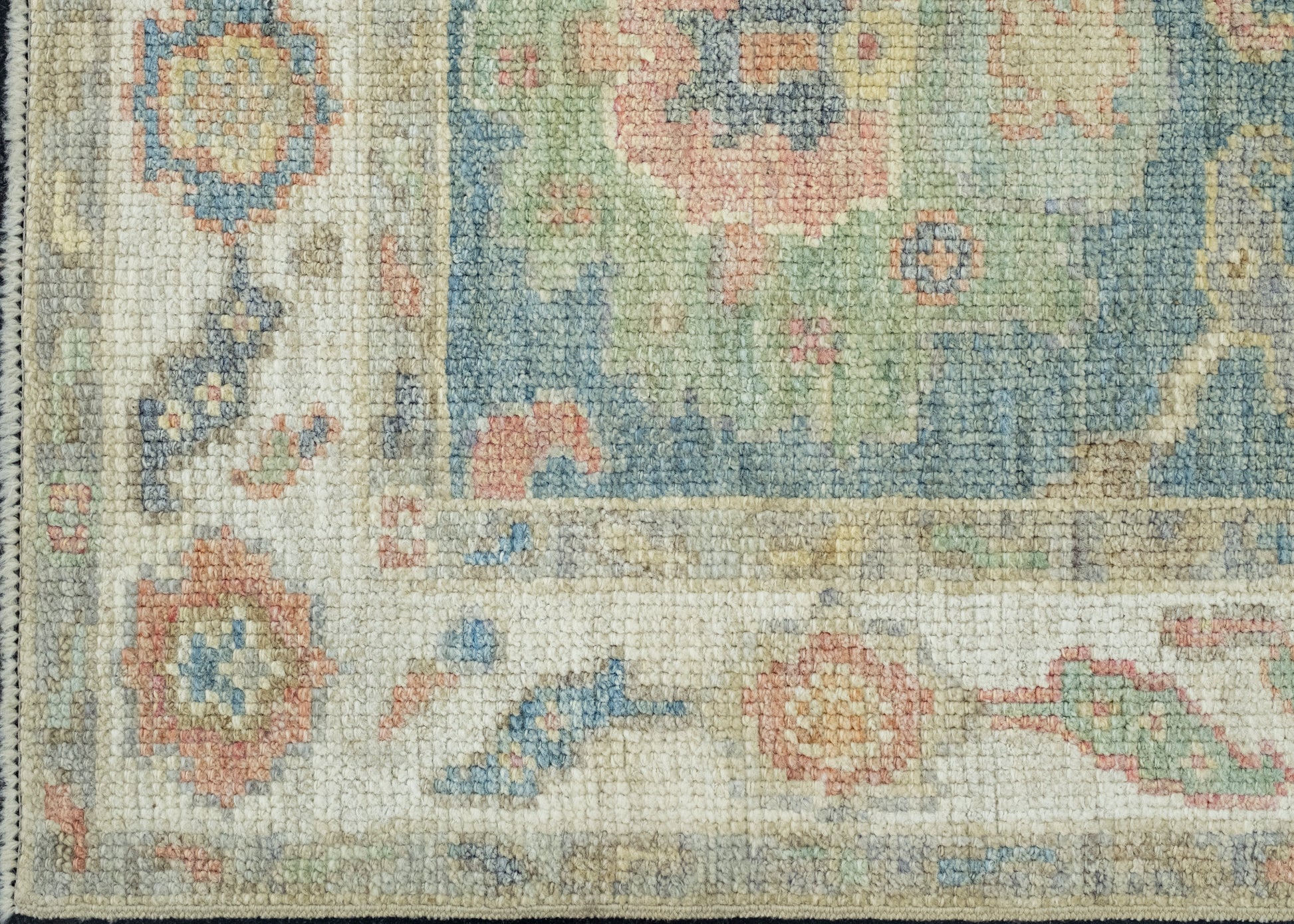 Turkish Oushak Runner Rug 2'4" x 5'8" #17449