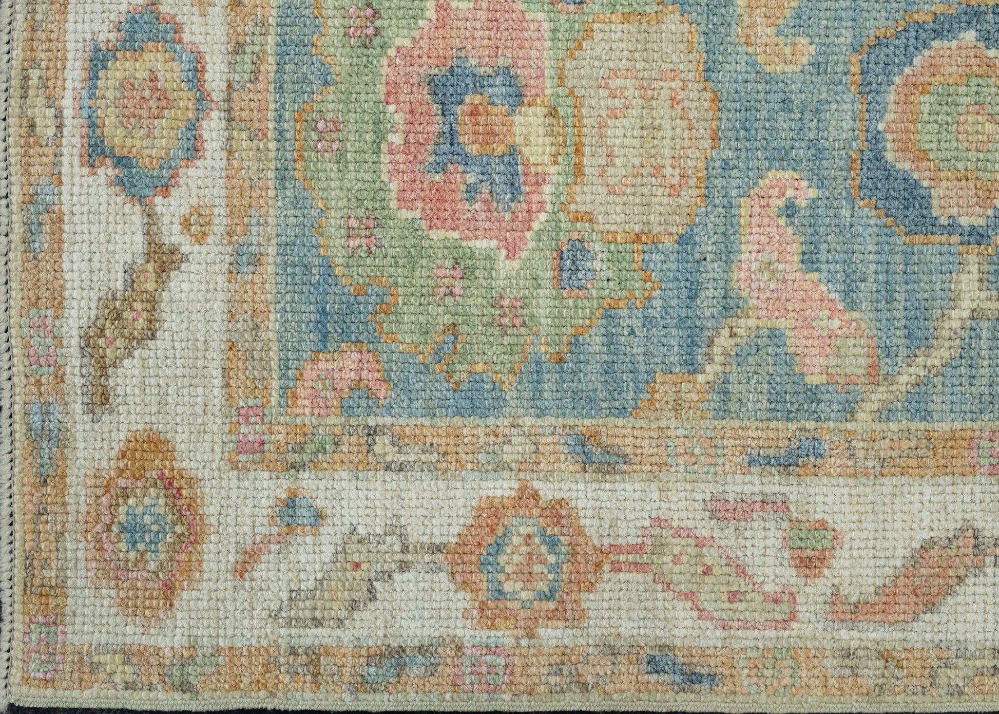 Turkish Oushak Runner Rug 2'2" x 5'8" #17388