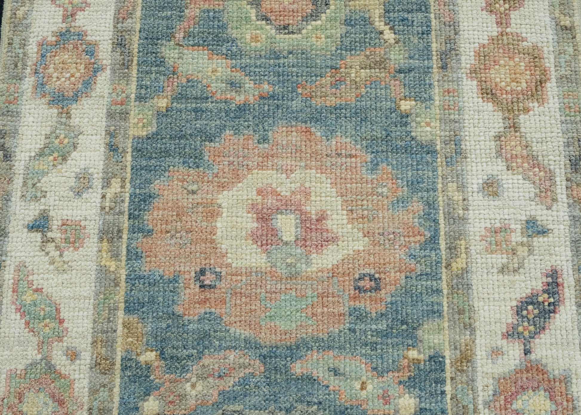 Turkish Oushak Runner Rug 2'3" x 5'9" #17297