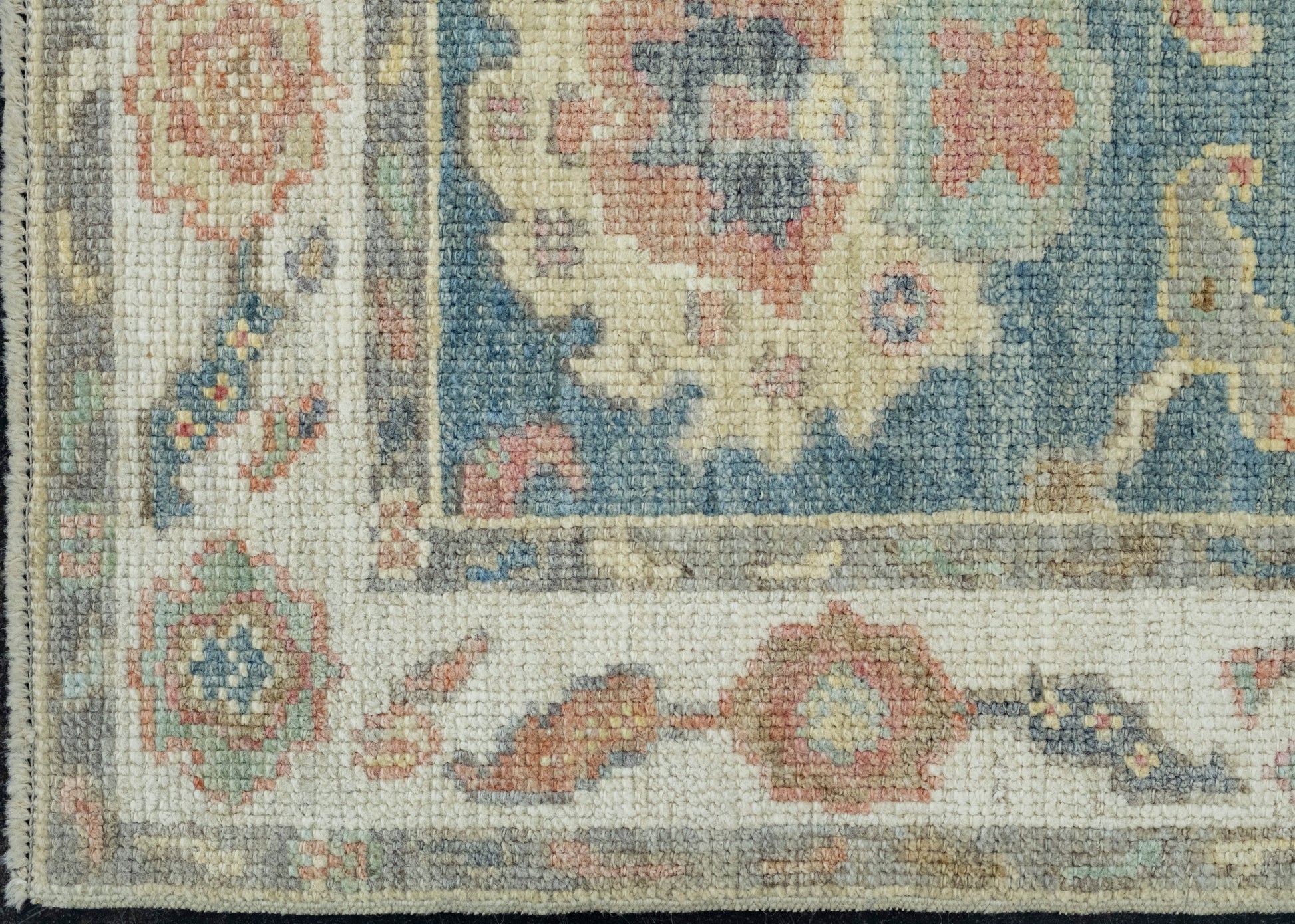 Turkish Oushak Runner Rug 2'3" x 5'9" #17297